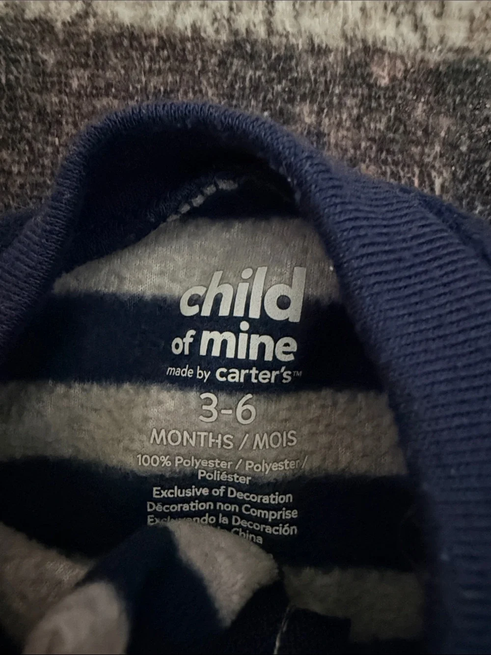 Carters soft striped